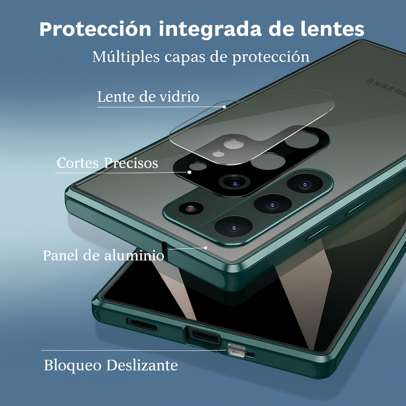 Funda Samsung con protección magnética - Doble protección 360º