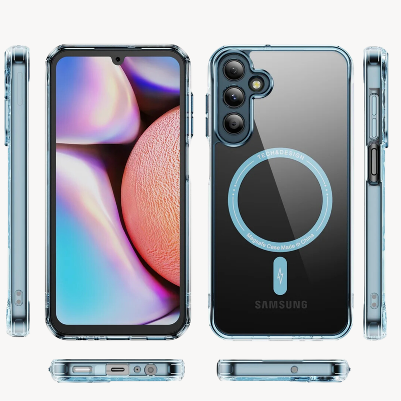 Funda Samsung transparente antigolpes MagSafe