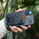 Funda iPhone 2 en 1 con Cartera Magnética