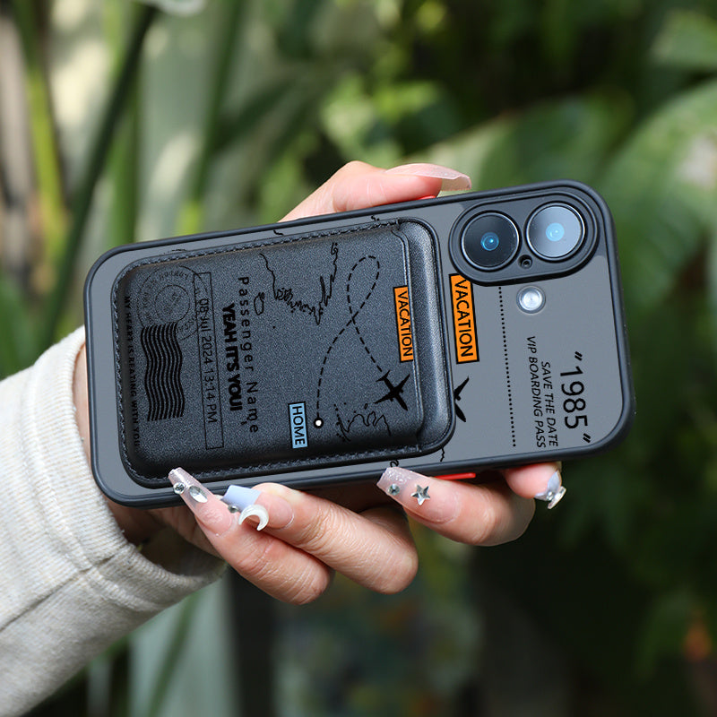 Funda iPhone 2 en 1 con Cartera Magnética