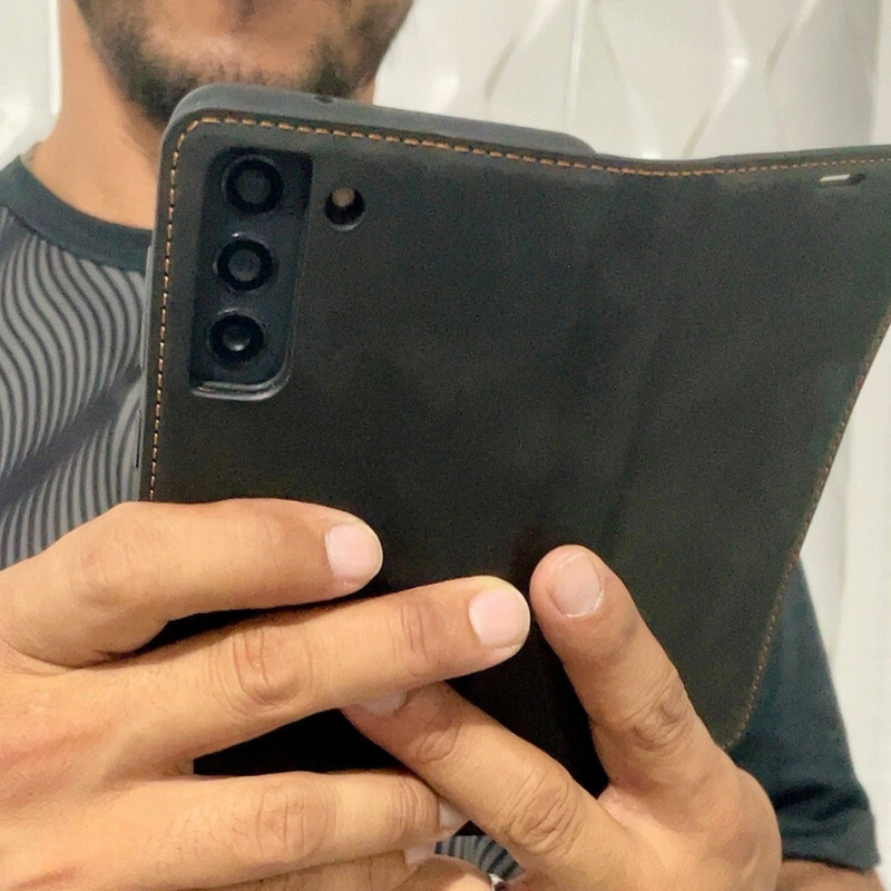 Funda de piel sintética 2 en 1 de Samsung