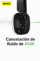 Auriculares Baseus Bowie H1 Original con cancelación activa de ruido