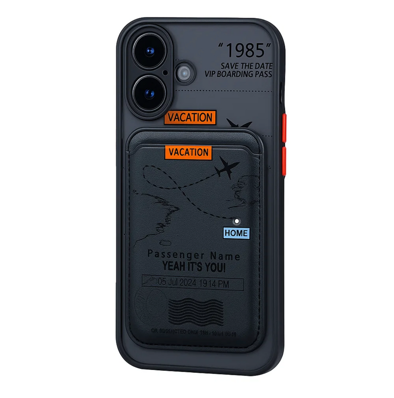 Funda iPhone 2 en 1 con Cartera Magnética