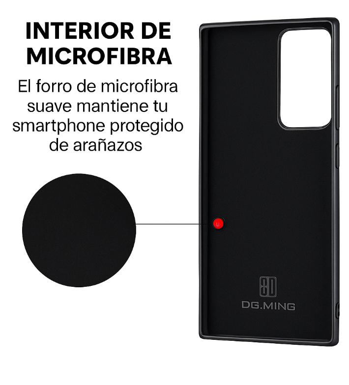 Funda Samsung Ultra Slim Cuero con Cartera Magnética 2 en 1