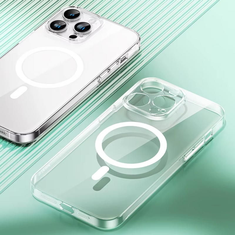 Case iPhone MagSafe + Película [Combo Baseus]