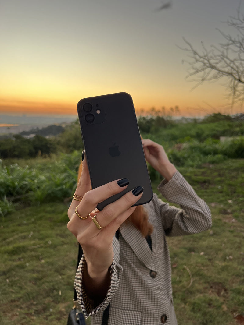 Funda para iPhone de cristal templado esmerilado - Vitra Pro