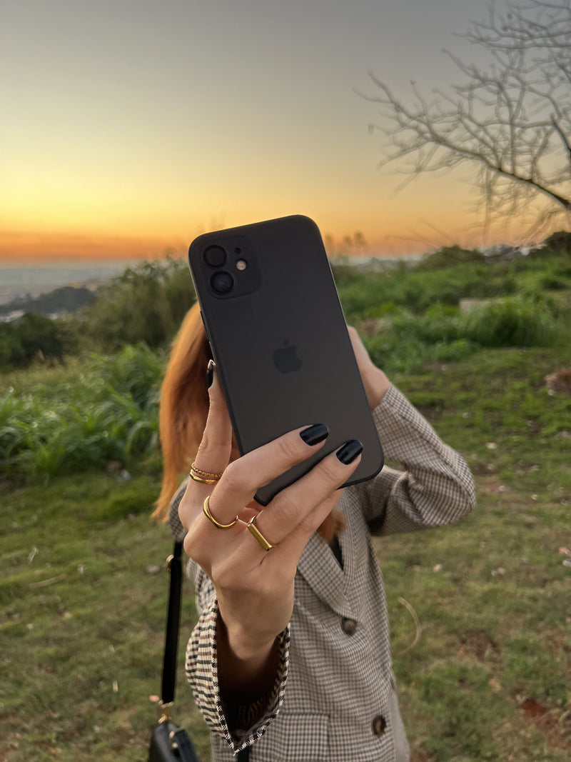 Funda para iPhone de cristal templado esmerilado - Vitra Pro