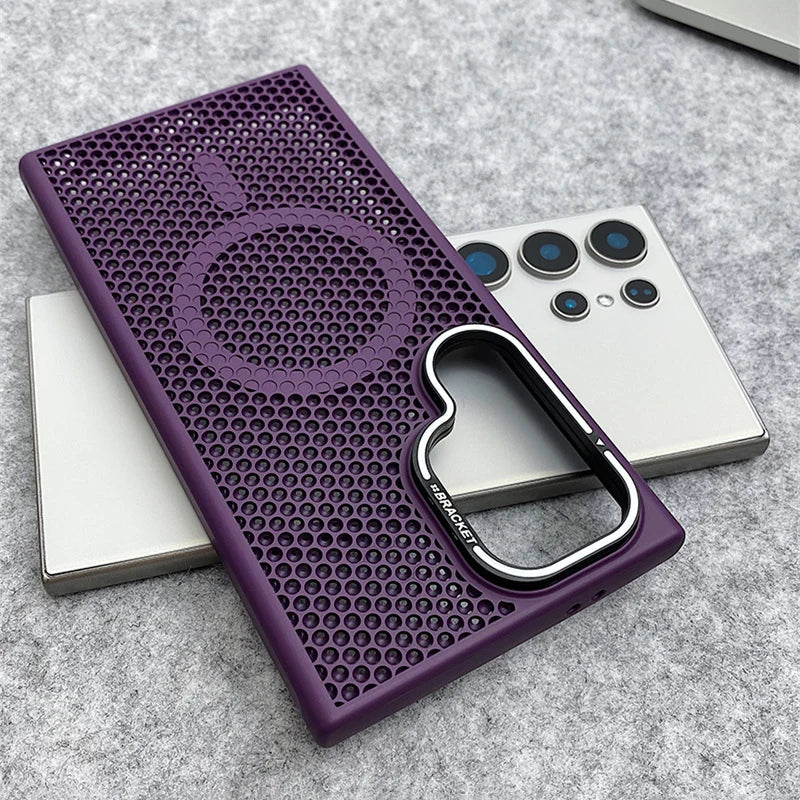 Funda Samsung con soporte para cámara