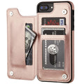 Funda iPhone Piel con Cartera Secreta 2 en 1