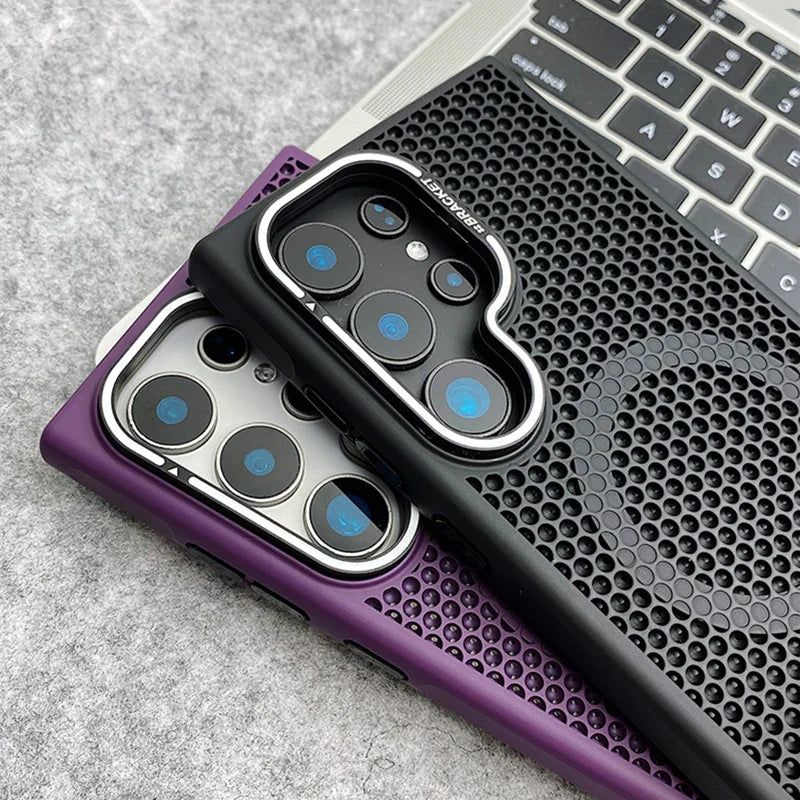 Funda Samsung con soporte para cámara