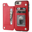 Funda iPhone Piel con Cartera Secreta 2 en 1