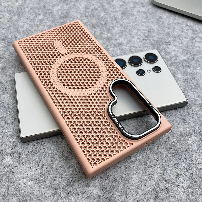 Funda Samsung con soporte para cámara