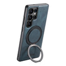 Funda para Samsung de piel con Soporte 360 Magsafe