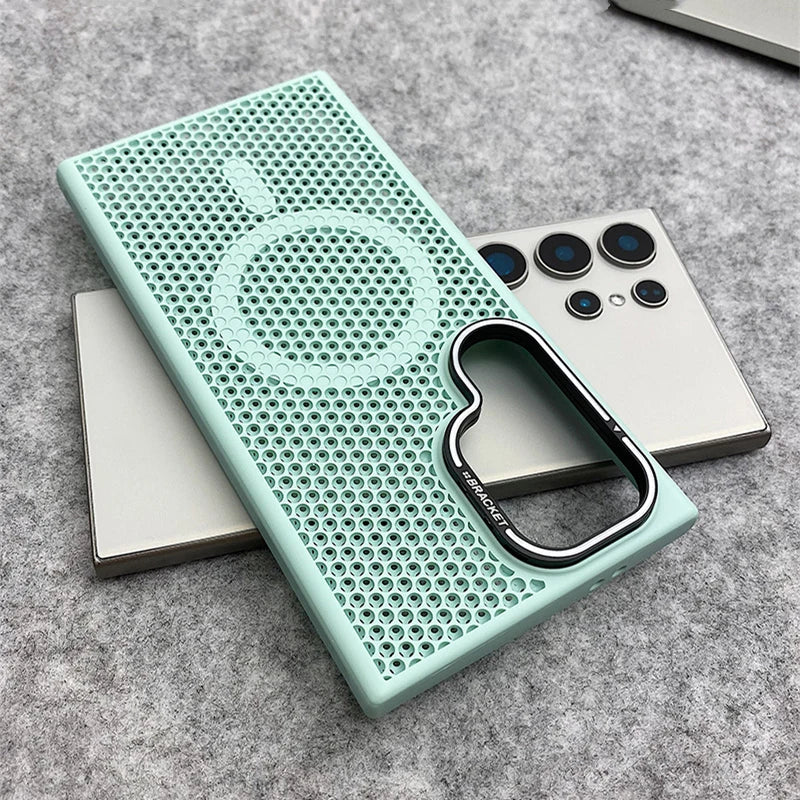 Funda Samsung con soporte para cámara