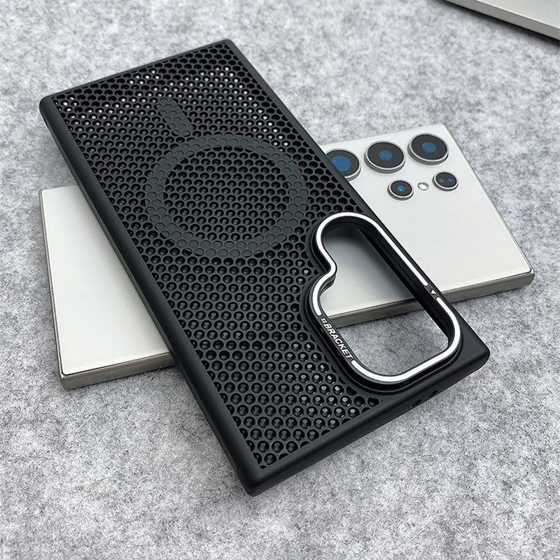 Funda Samsung con soporte para cámara