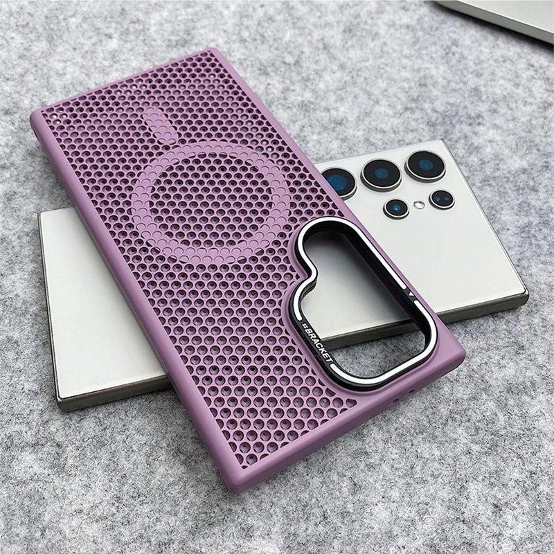 Funda Samsung con soporte para cámara