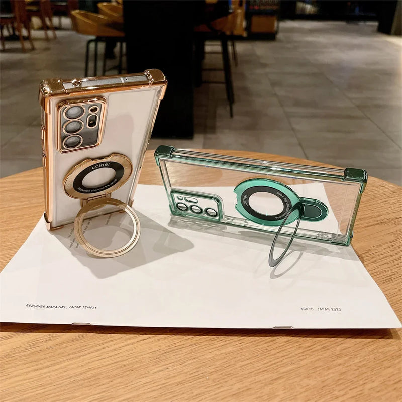 Funda Samsung anti-impactos MagSafe con soporte