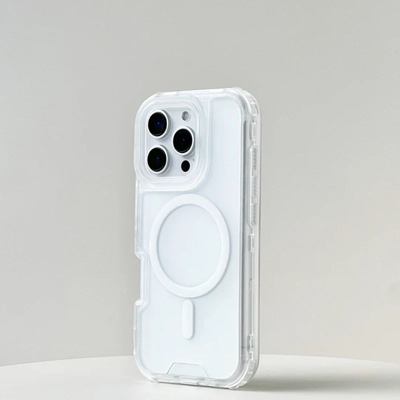 Funda iPhone Mate translúcido 3 en 1