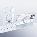 Case iPhone Fosco com Suporte Magnético Ajustável + Película [Combo Baseus]