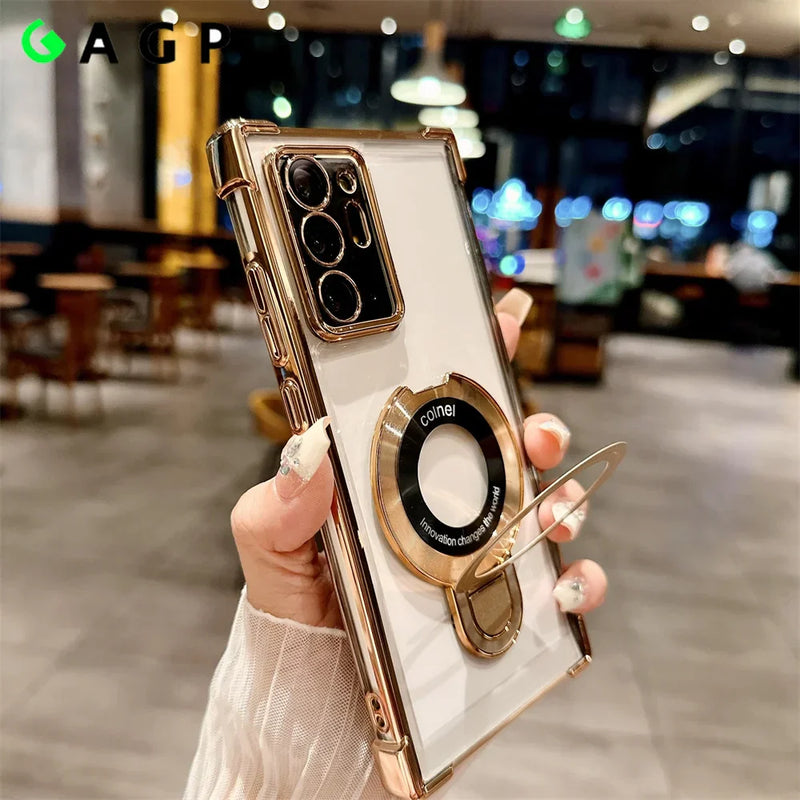 Funda Samsung anti-impactos MagSafe con soporte