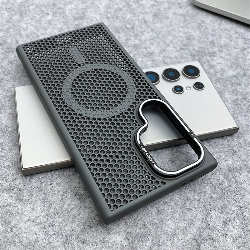 Funda Samsung con soporte para cámara