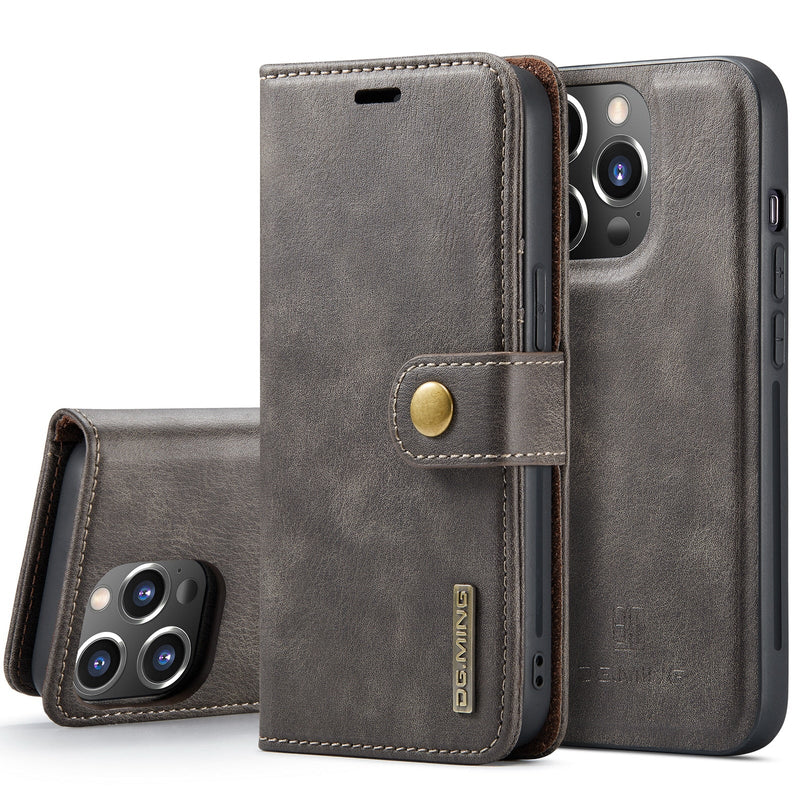 Funda iPhone Ultra Slim Cuero con Cartera Magnética 2 en 1 - Lanzamiento 2023