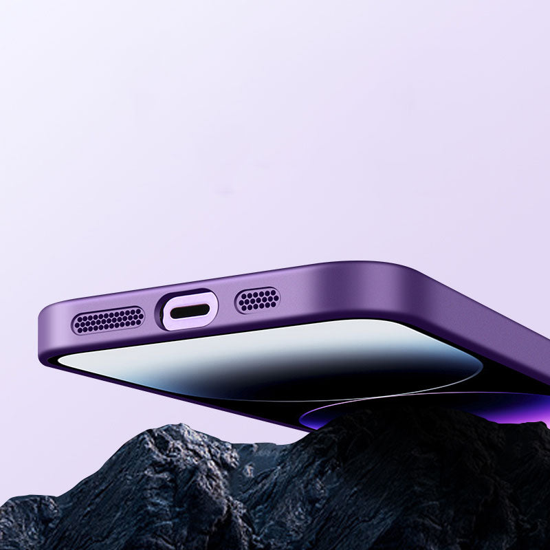 Funda MagSafe para iPhone con protección para la lente