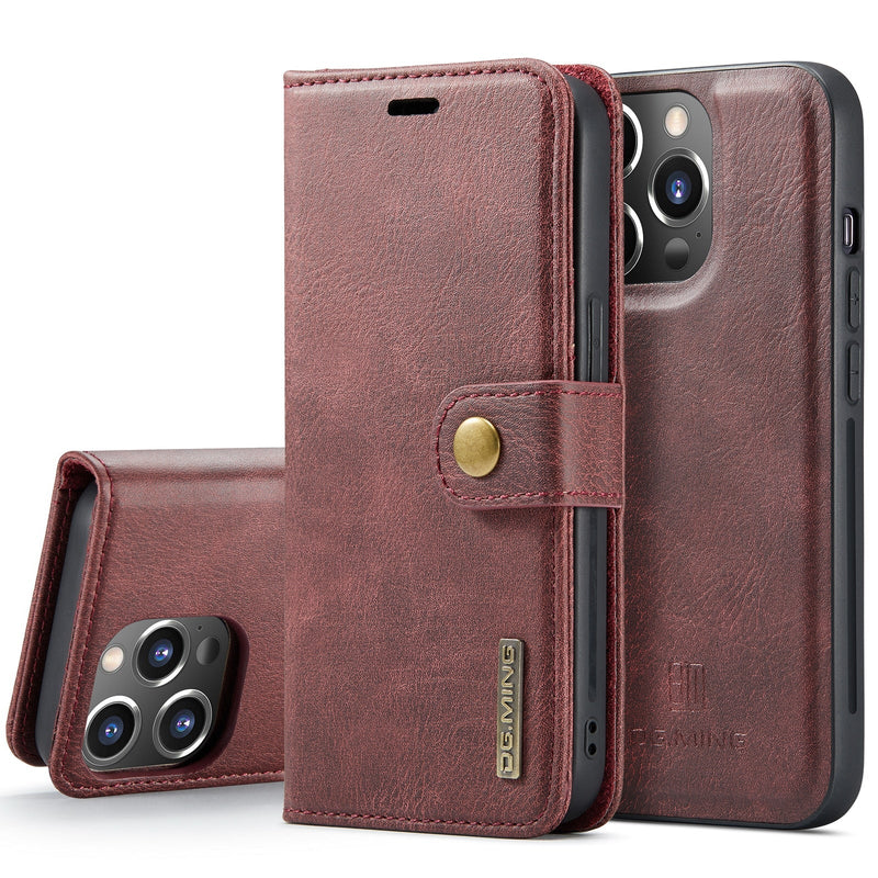 Funda iPhone Ultra Slim Cuero con Cartera Magnética 2 en 1 - Lanzamiento 2023