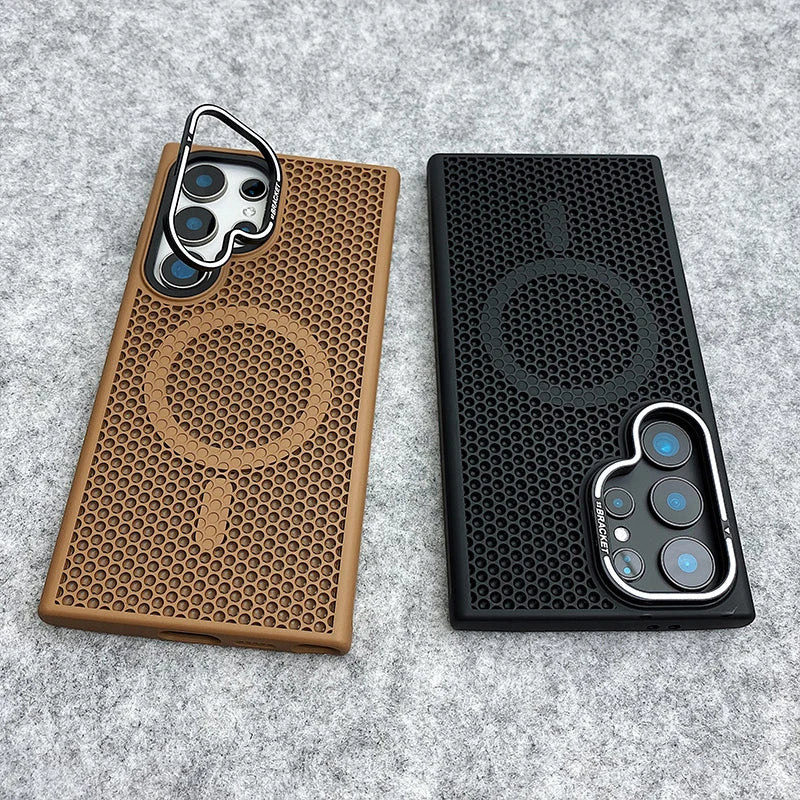 Funda Samsung con soporte para cámara