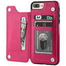 Funda iPhone Piel con Cartera Secreta 2 en 1