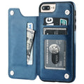 Funda iPhone Piel con Cartera Secreta 2 en 1