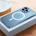 Funda protectora metálica para iPhone MagSafe en aleación de aluminio