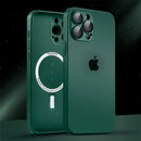 Funda Vitra Pro para iPhone con MagSafe y cristal templado esmerilado.