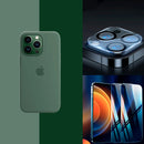 Kit Premium Combo Protección Completa Funda iPhone y Películas
