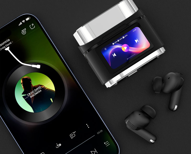 Auriculares TWS Inalámbricos con Pantalla Led