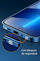 Funda para iPhone Magnética Blindada – Doble Protección 360º con Pantalla de Privacidad