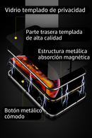 Funda para iPhone Magnética Blindada – Doble Protección 360º con Pantalla de Privacidad