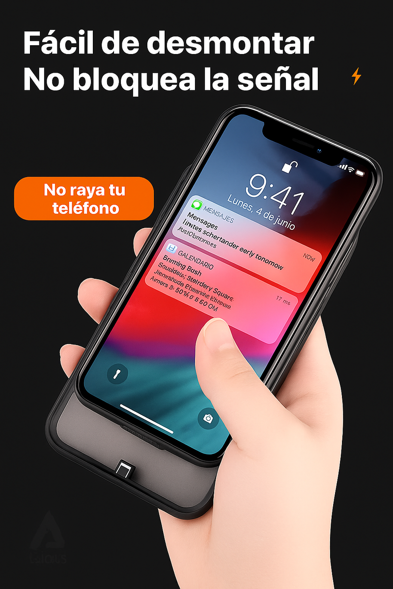 Funda para cargar iPhone - Batería externa