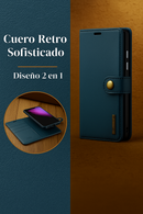 Funda iPhone Ultra Slim Cuero con Cartera Magnética 2 en 1 - Lanzamiento 2023