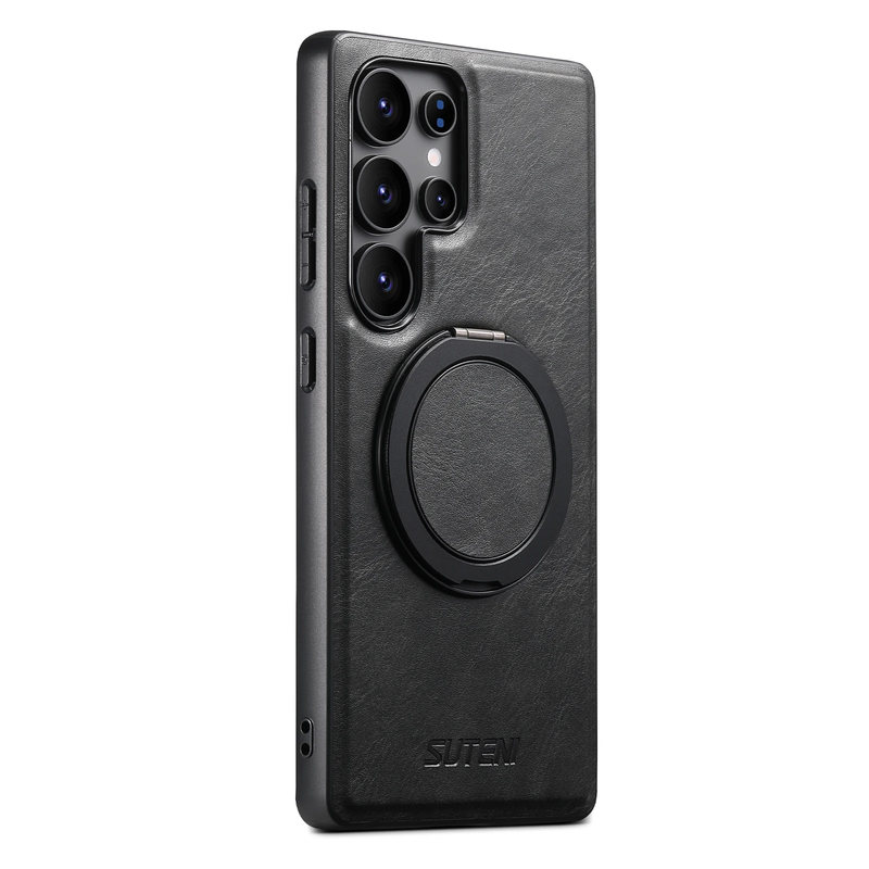 Funda para Samsung de piel con Soporte 360 Magsafe