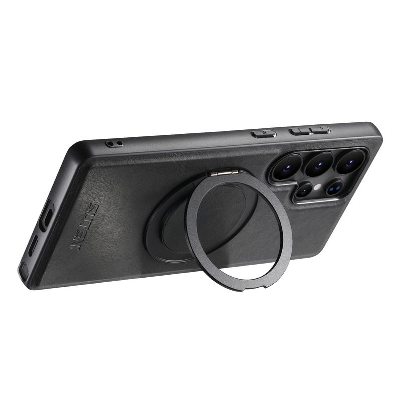 Funda para Samsung de piel con Soporte 360 Magsafe