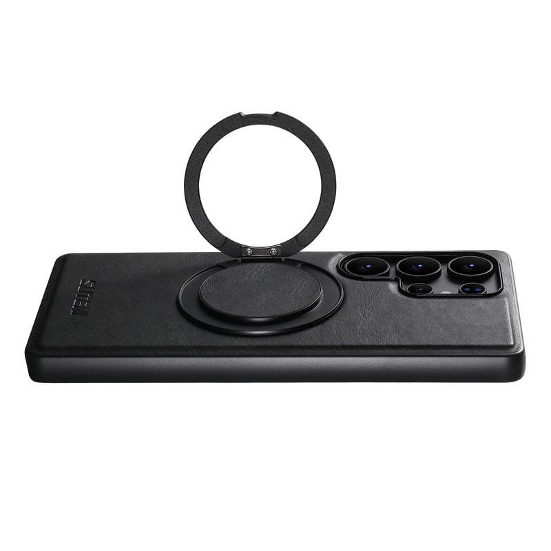 Funda para Samsung de piel con Soporte 360 Magsafe