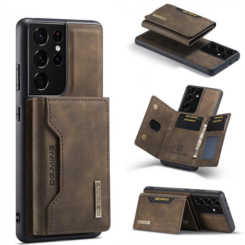 Funda Samsung Ultra Slim Cuero con Cartera Magnética 2 en 1